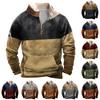 Men's Hoodie Loose Long Sleeves Round Neck