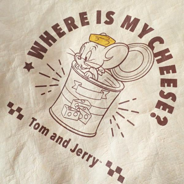 Tom and Jerry Cheese Paper Tote Bag Taffy Flapper