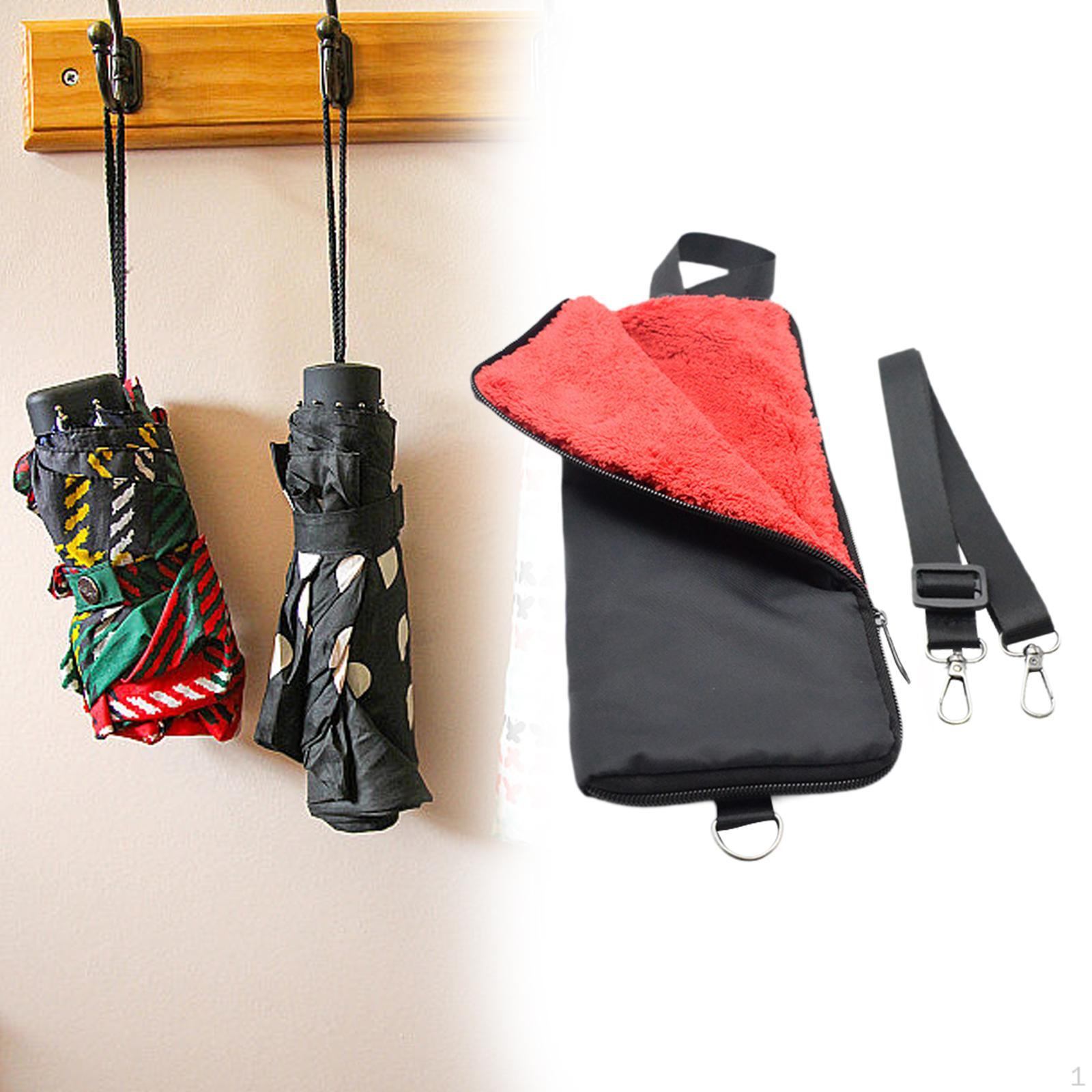 

Сумка-зонтик, портативный чехол, защита от капель, компактный телескопический чехол красный