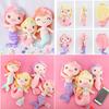 Soft And Cuddly Mermaid Princess Plush Toy With Long Hair For Girls