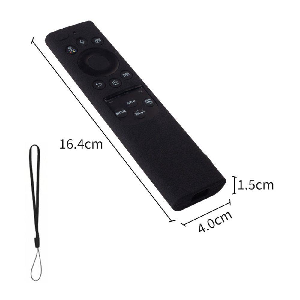 Silicone Remote Control Cover Case for Samsung BN59-01385 Dustproof Remote Sleeve for Samsung Smart TV Anti-Drop 4 Colors