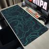 Topographic Map Art Mouse Pad Gamer Mousepad Pc Gaming Accesorios Desk Mat Computer Keyboard Deskmat Locking Edge Soft Mause Ped