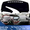 Anti-Slip Mat Dashboard Cover Carpet Sunshade Dashmat Accessorie for Toyota Previa Estima Tarago XR30 XR40 2Gen 2000-2005