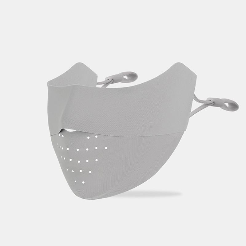 Ice Silk Face Mask Uv Sun Protection Summer Adjustable Breathable Mask Men Women Outdoor Running Cycling Sports Mask