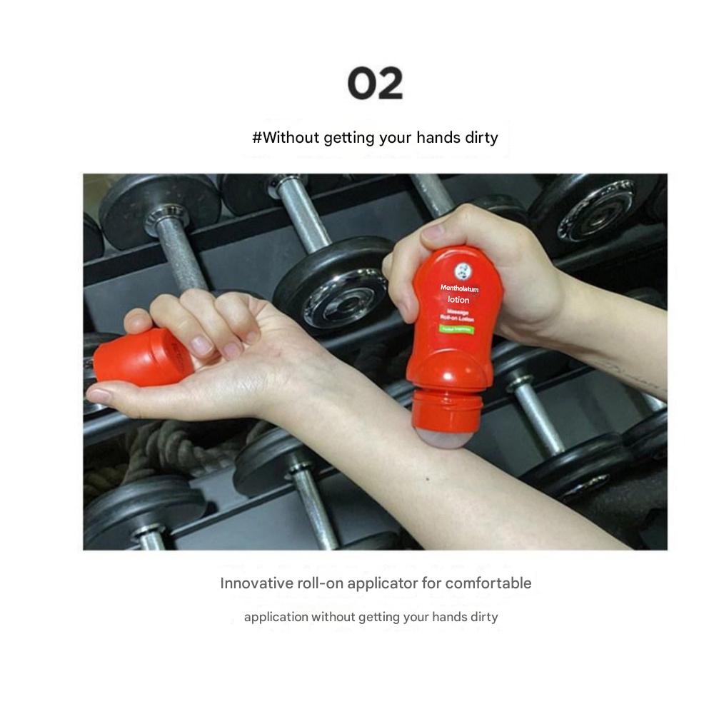 Mentholatum Roll-on Lotion 50ml + Cool Roll-on Lotion 50ml, 1 set