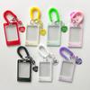 Card Note Storage Schoolbag Hook Transparent Card Holder Acrylic Crystal Card Holde Luggage Tag Hard Shell Anti-loss Card Case