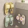 Wall-Mounted Bathroom Slipper Rack