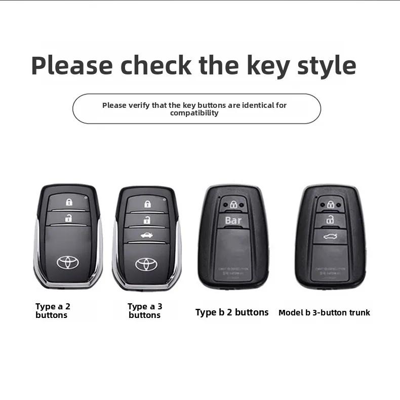 Toyota BZ5 Key Set 25 Pro Special Max Intelligent Edition Premium Car Key Full Cover Protective Shell Buckle