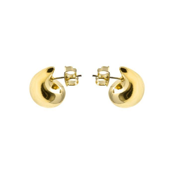 Boucles d'oreilles - LUXENTER - Iswind - Alliage métallique - Or jaune 18k - 22,8 mm