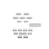 17pcs Car Center Console Button Sticker For Mercedes Benz A W177 B W247 GLB X247