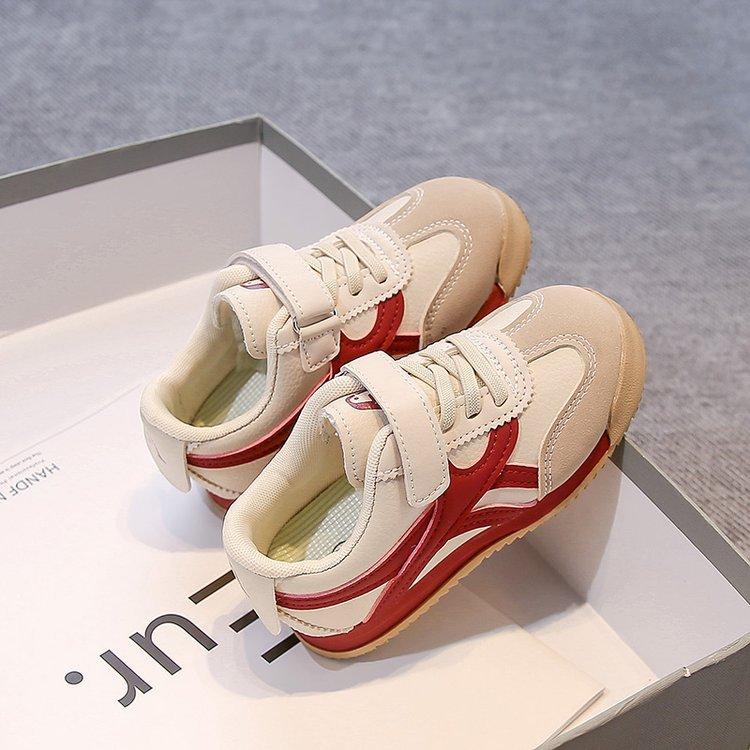 Classmate girls 2025 spring and autumn new children's Forrest Gump sports shoes for primary school students soft-soled German training board shoes b