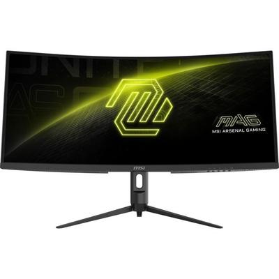 Curved Gaming PC Monitor - MSI - 34'' - WQHD - 180Hz - VA Panel - 1ms - Height Adjustable - MAG342CQR E2