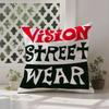 V-Vision S-Street W-WearS Pillow Case Anti-dustmite Pillowcase Invisible Zipper Silky Short Plush Sofa Cushion Cover