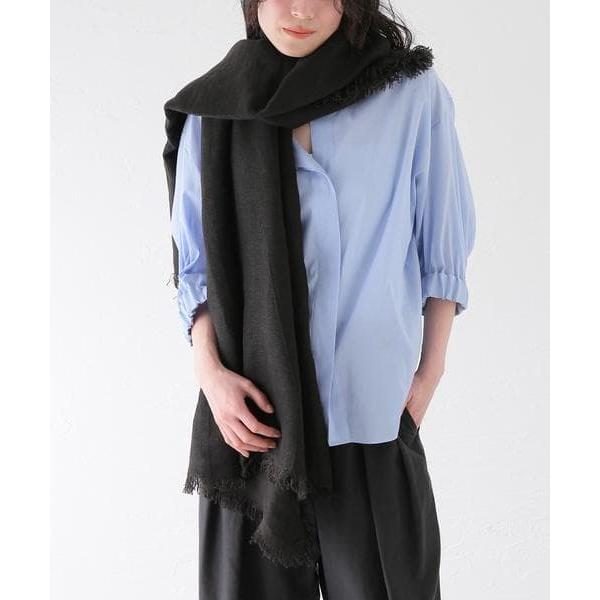 Used This season's new ASAUCE MELER Belgian linen stole in black