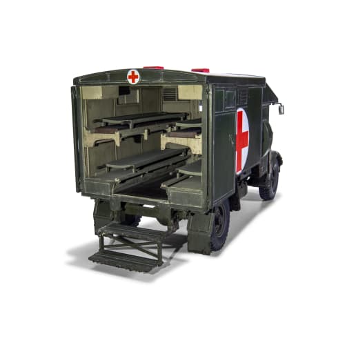 Airfix 1/35 British Army Austin K2/Y Ambulance Plastic Model X1375 Molded Color A1375