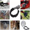 1PC 1/2inch X 22inch Synthetic Tape Rope Road Car Trailer Soft Shackle 38000 Pound Car ATV UTV SUV Recovery Tow Strap