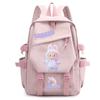 Backpack Female Cute Backpack Female Junior High School High School Student Printed Schoolbag