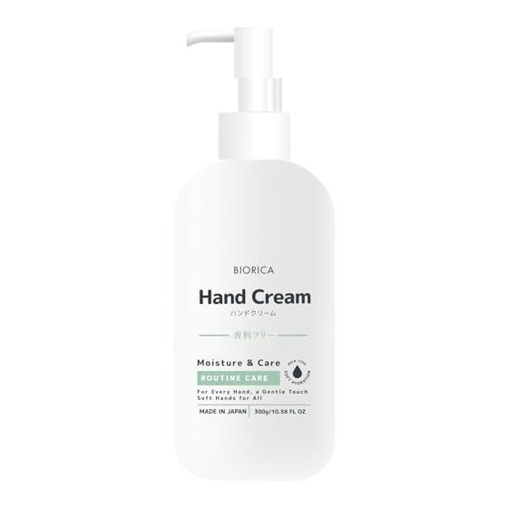 BIORICA Hand Cream Unscented 300g Large Capacity Pump Type Made in Japan