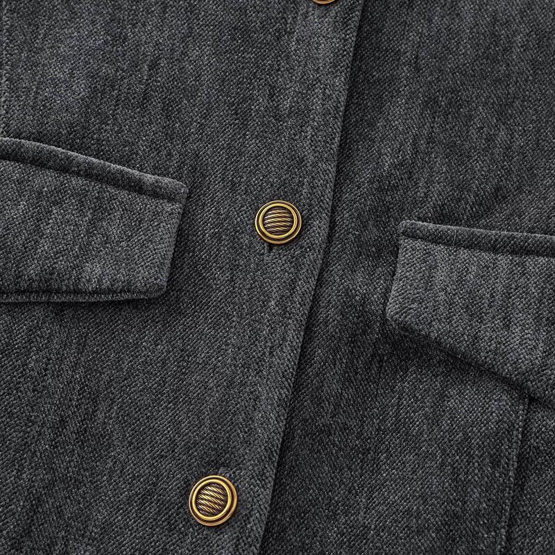 IEF 2025 Autumn/Winter Elegant A-Line Midi Dress