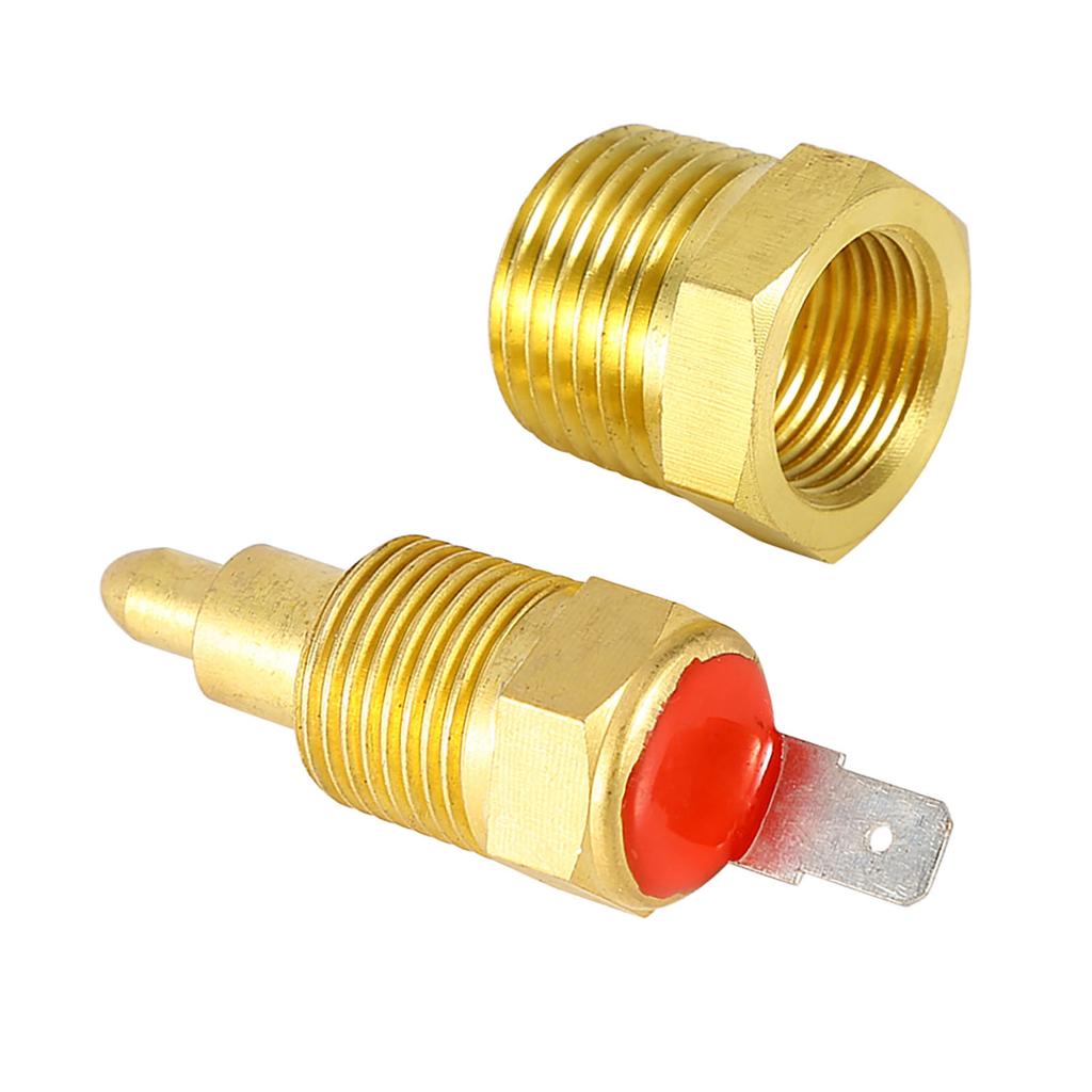 Gold 185 To 175 Degree Electric Engine 3 8  Inch Cooling Fan Thermostat Switch