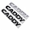 1pcs 3D metal for CADDY car Letter Emblem Rear tail trunk Decals badge sticker Decal styling auto Accessories