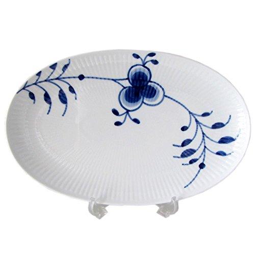 [Officially Imported] Royal Copenhagen Blue Fluted Mega Oval Dish, 23.5cm, Wedding Gift, 1016888