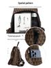 Versatile Floral Retro Backpack-Handbag: Multifunctional, Portable, Single/Double Shoulder, Large Capacity, Casual & Fashionable.