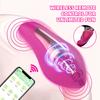 APP Control G Spot Wearable Panty Vibrators Silicone Clitoral Vagina Stimulator Adult Sex Toys with 9 Vibrating Modes for Women