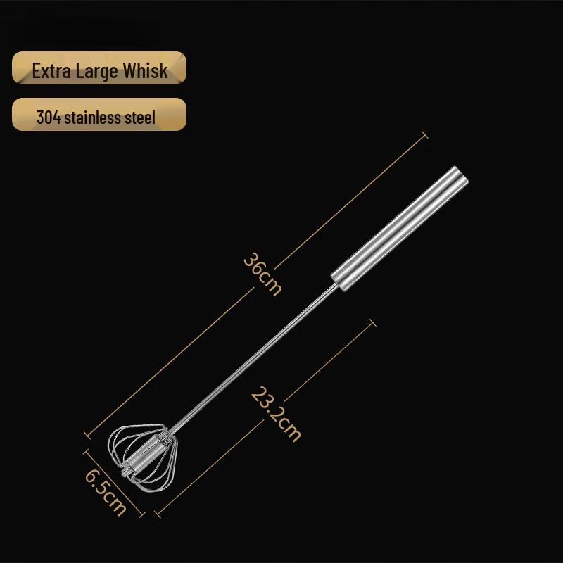 304 Stainless Steel Semi-Automatic Whisk