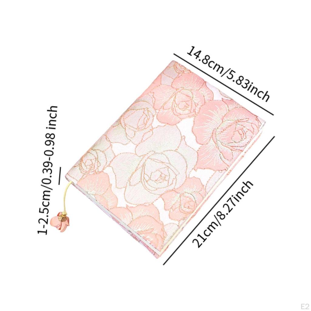 Book Cover Diary Elegant Reusable Novel Protector Decor for Journal Scrapbook Album