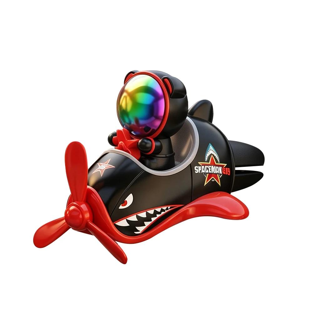 New Astronaut Propeller Car Fragrance Car Air Freshener Ornaments Decor Interior Decoration Auto Rotating Aroma Diffuser