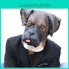 Halloween Maske Hund Latex Tier Kopfbedeckung Cosplay Dekorationen Event