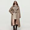 ELLE Women's Long Trench Coat