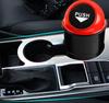 Stylish Car Trash Bin with Lid - Compact Door Storage