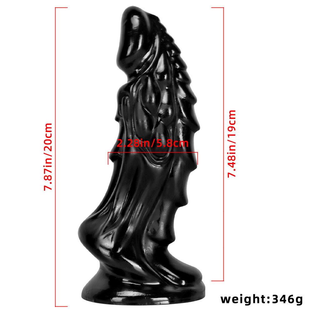 Alien Lin Piece Dildo Alternative Female Anal Plug Masturbation Device SM Punishment Super Soft Anal Expander Adult