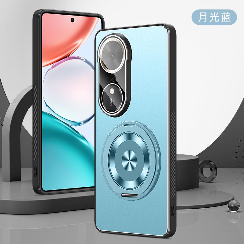 Applicable To Honor Play 11Plus Mobile Phone Case Metal Matte Rotating Bracket with Its Own Lens Film All-inclusive Anti-drop Cover