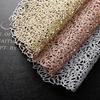 Creative Heat-Insulating PVC Cutout Placemat & Coaster for Restaurant or Room Decoration with Hot Stamping
