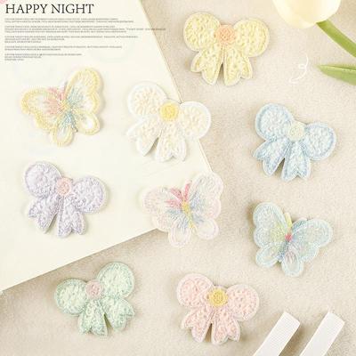Selbstklebende Haaraccessoires, Socken, Schuhe und Hüte, Deko-Accessoires, Schleifen, Haarnadeln, Accessoires, Broschen, Sticksticker