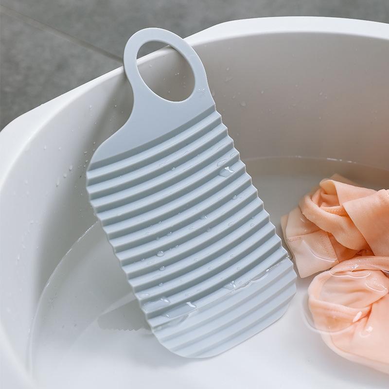 Travel Thicken Mini Washboard Non Slip Laundry Accessories Board Washing Children'S Clothes Socks Cleaning Products Portable