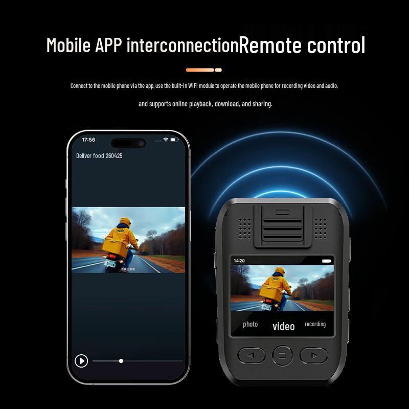 Philips DSJ-9J 3K HD Body Worn Camera (CN version)