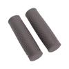 2 Stück Roller Gummi Lenkergriff Abdeckung Gummi Lenkergriffe für Xiaomi M365 PROGrau