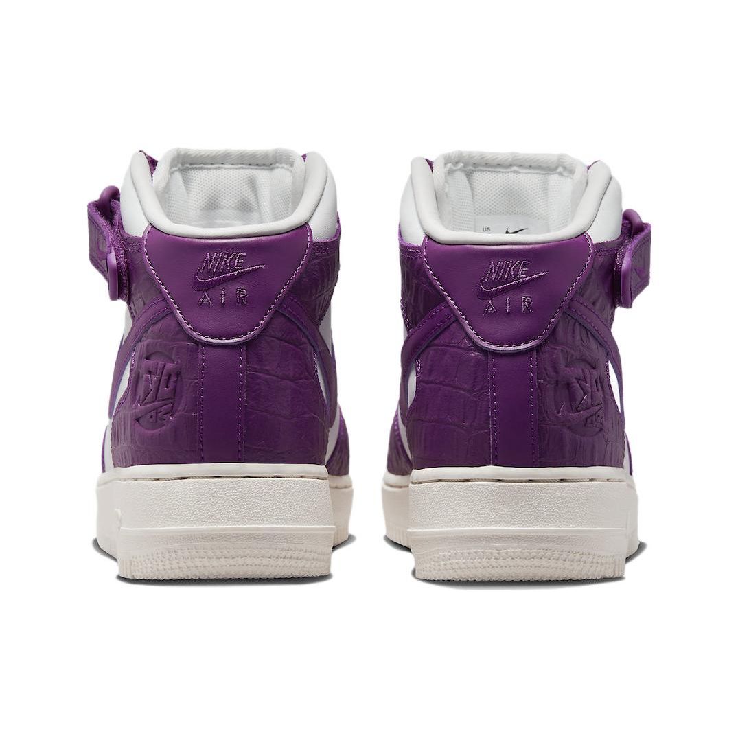 Женские кроссовки Nike Air Force 1 07 Mid Tokyo 2003 Purple Viotech Summit-White — фото 5