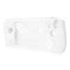 Game Console Protective Case Silicone Soft Protective Cover for Asus Rog Ally with Rocker Cap White
