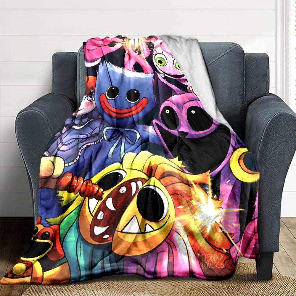 Spooky Characters Celebration Blanket Soft Throw Blanket For Home Bedroom Bed Sofa Travel Office Solid Christmas Blanket