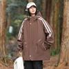 Spring and Autumn New Windproof Tooling Jacket Hooded Jacket Outdoor Sports Men's Loose Charge Top