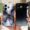 For Tecno Pova 6 Neo Pova6Neo Case Liquid Silicone Soft TPU Back Cover 2024 Fashion Phone Funda Gothic Black Night Bumper