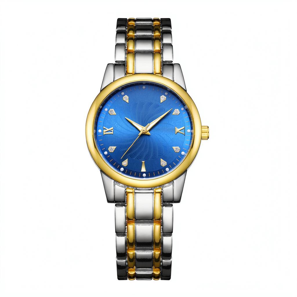 Modern Women Quartz Watch For ORUSS Simple Steel Band Waterproof Luminous Pointer Fashion Elegant Office Casual Wrist Clock