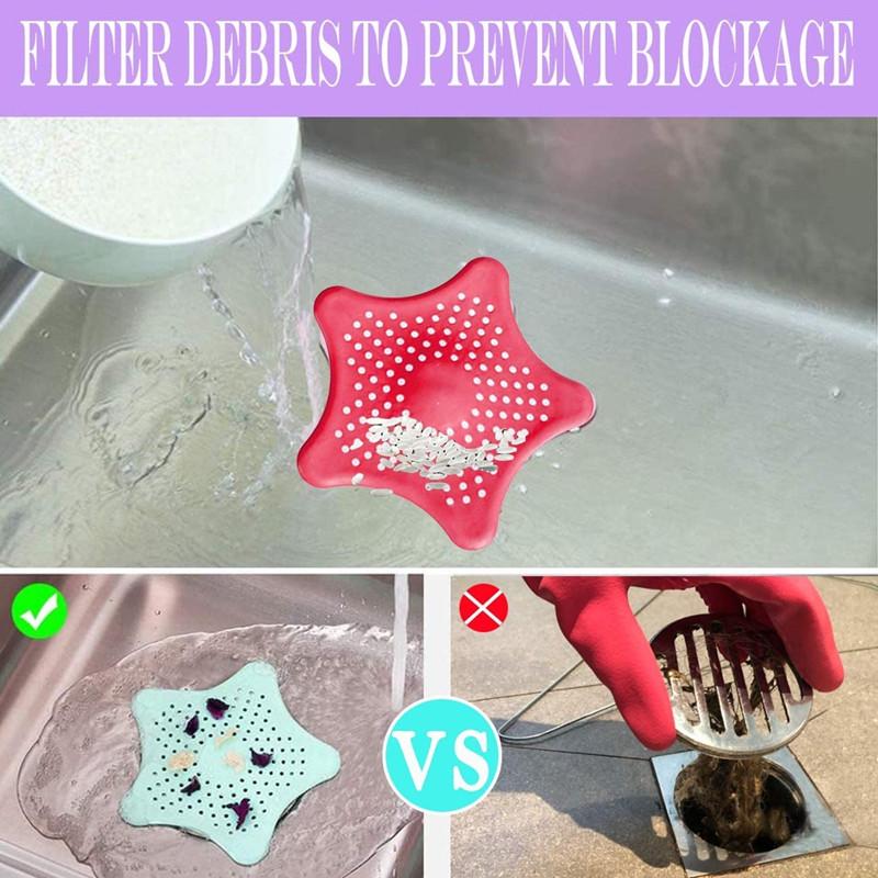 

Фильтр для ворса кухонной раковины, антиблокировочный фильтр для ванны, силиконовая заглушка для пола в душе, аксессуары для ванной комнаты