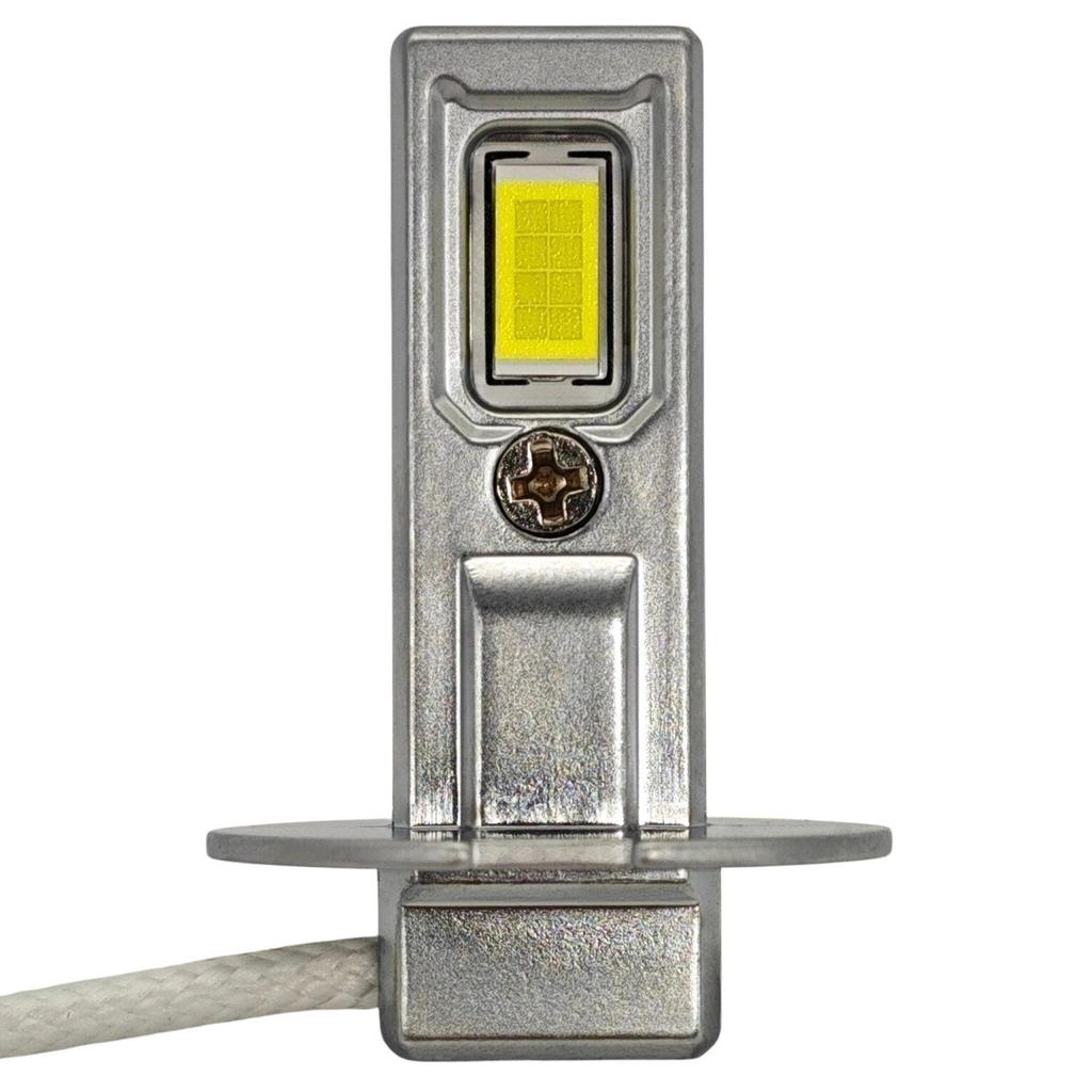 2 piezas H3 LED bombilla 9V-16V CANBUS 4000lm blanca potente