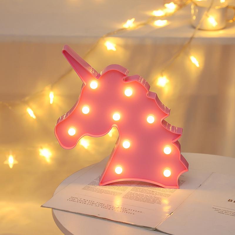 Swan, Cactus, Giraffe Shaped LED Night Light – Colorful Festival Decoration
